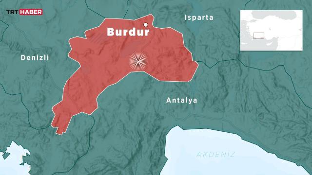 Son deprem Burdur'da panik yarattı! (Deprem mi oldu?)
